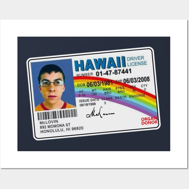 Superbad McLovin Wall Art by Bigfinz